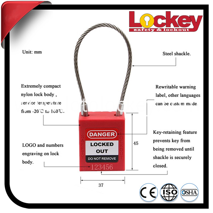 Cable Padlock Cable Padlock